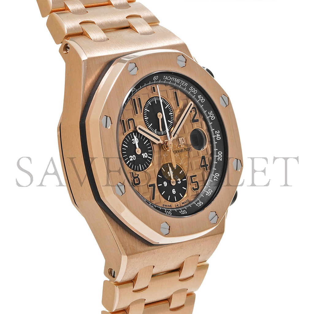 AUDEMARS PIGUET ROYAL OAK OFFSHORE ROSE GOLD WATCH 26470OR.OO.1000OR.01